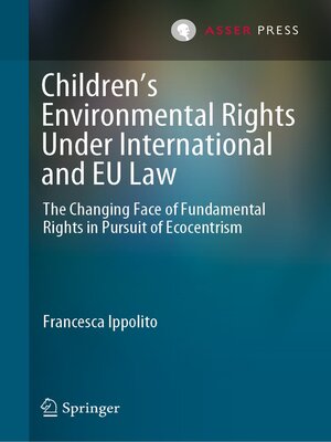 cover image of Children's Environmental Rights Under International and EU Law